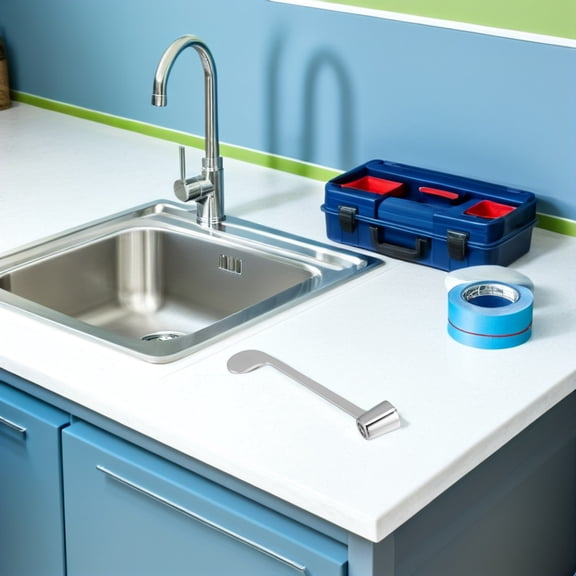 OFFIGAM Zinc Alloy Universal Faucet Handle Replacement for Sink and Bathtub, Easy to Install with and Stylish Design