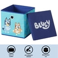 thumbnail image 3 of Cubo de almacenamiento Idea Nuova Bluey plegable de 25 x 25 x 25 cm con tapa, 3 of 6