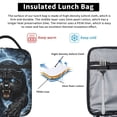 thumbnail image 5 of Dark Panther Lunch Bag Portable Thermal Lunch Box for Men and Women, 5 of 6