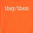 thumbnail image 3 of Instant Message - They Them Pronouns - Mens Crew Fleece, 3 of 7
