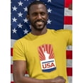 thumbnail image 2 of Independence Usa Emblem T-Shirt Men -Image by Shutterstock, Male Medium, 2 of 4