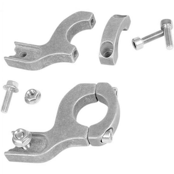 Acerbis Uniko Aluminum Mounting Kit Silver (2041790059)