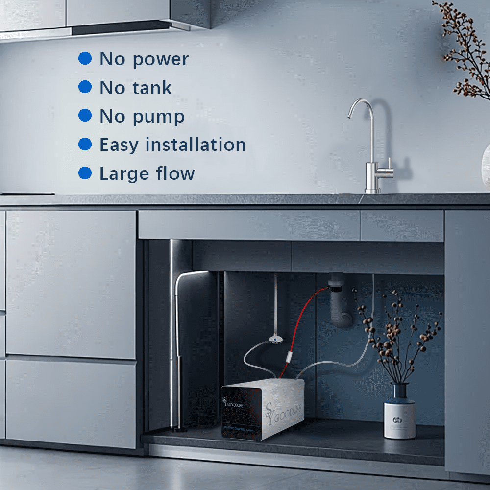 SY GOODLIFE DF-56 Reverse Osmosis System Under Sink Water Filter