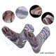 thumbnail image 4 of Calcetines unisex de algodón con estampado de huellas de animales, calcetines elásticos con estampado 3D para pies (gato para niños), 4 of 8