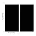 thumbnail image 3 of Less Than 5 Curtain Static Cling Privacy Window Film Black B Lackout Removable No Adhesive, 3 of 7