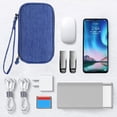 thumbnail image 3 of Reemplazo del estuche de viaje para el cargador inalámbrico, bolsa de almacenamiento del cargador del cable de datos de los auriculares portátil, 3 of 5