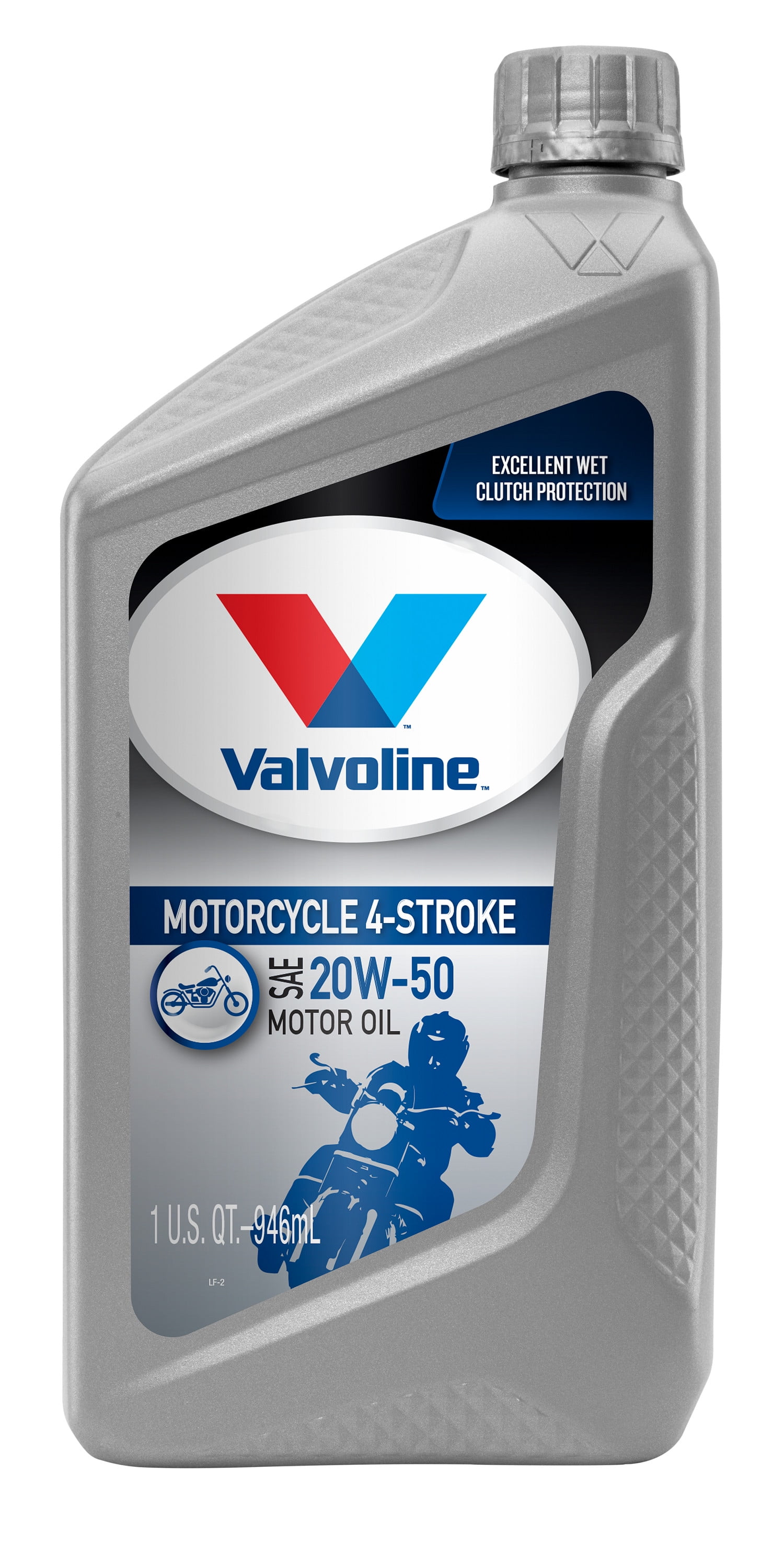 Valvoline 4-Stroke Motorcycle Full Synthetic SAE 20W-50 Motor Oil 1 QT