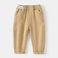 thumbnail image 2 of Children's Casual Mid Size Sports Pants, Elastic Waisted Leg Tied Pants, 2 of 6