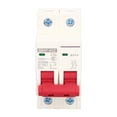 thumbnail image 4 of Wchiuoe DC Miniature Circuit Breaker,Circuit Breaker,DC Miniature Circuit Breaker 2P Solar PV System Isolator DIN Rail Mount 1000V 32A DZ47‑63Z C32, 4 of 8