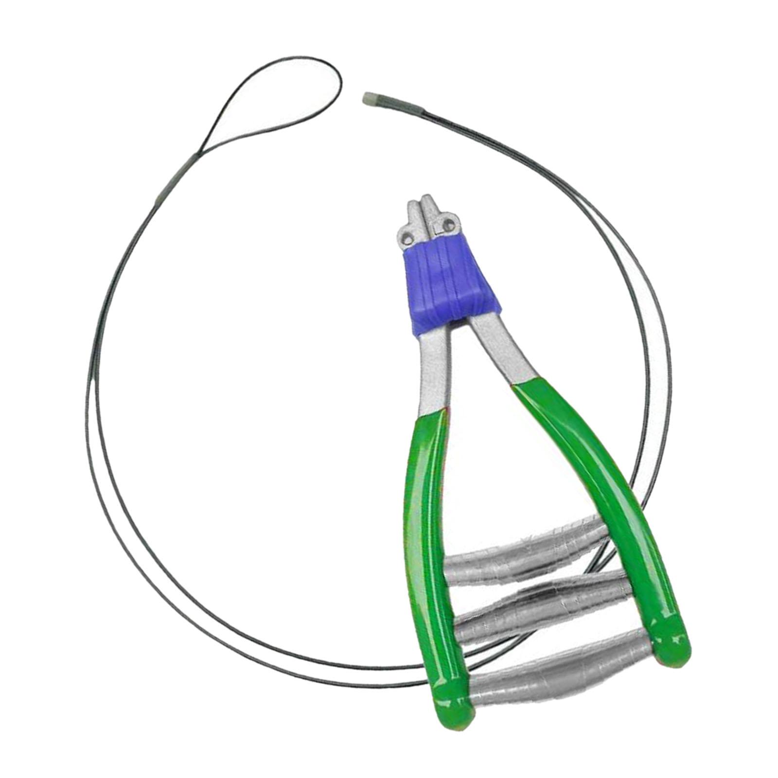 harayaa Sports Starting Clamp and Extension Line Equipment for Racket Tennis Racquet Green