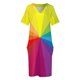 thumbnail image 3 of Vestido de noche holgado con bolsillos para mujer traje con rueda de color para ocasis oficiales, 3 of 6