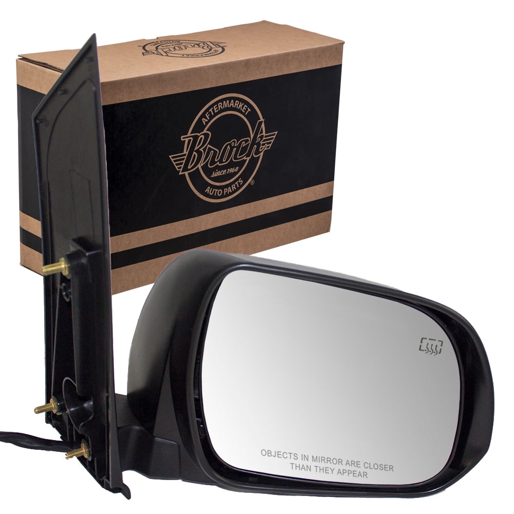 Brock Replacement Passengers Power Side View Mirror Heated
