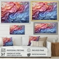 thumbnail image 4 of Designart "Soft-hued Spirals" Abstract Spirals Floater Framed Canvas Print, 4 of 7