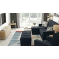 thumbnail image 5 of Ottomanson Origins Upholstered Storage Ottoman, Dark Blue, 5 of 6
