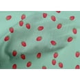 thumbnail image 4 of oneOone Popeline de Coton Tissu Imprimé Framboise Fruit BTY 42 Pouces de Large, 4 of 4