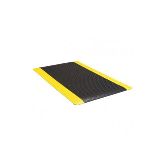 3 x 5 ft. Ultimate Diamond Foot Mat, Black & Yellow