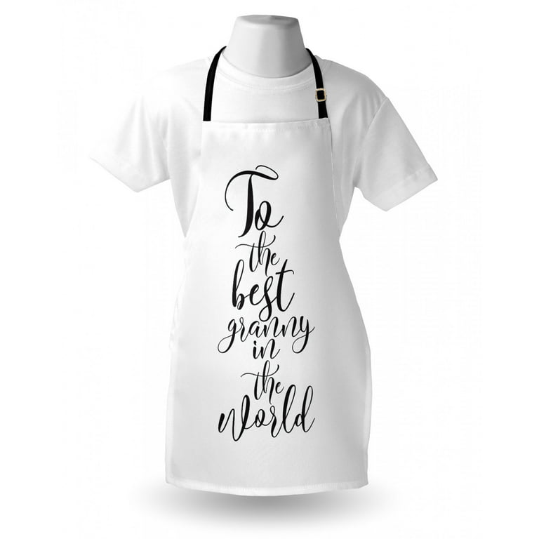 It Tastes Best With Mom For The Best Cook In The World I Love My Mom Apron  by kunterbuntdesig