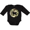 thumbnail image 3 of Inktastic Hunting Camouflage Deer Boys Long Sleeve Baby Bodysuit, 3 of 5