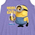 thumbnail image 2 of Despicable Me Minions - Only Here For The Eats - Toddler & Youth Girls A-line Dress, 2 of 4