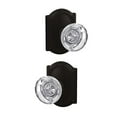 thumbnail image 2 of Schlage FC21HOB622CAM Custom Hobson Passage & Privacy Door Knob Set - Black, 2 of 7