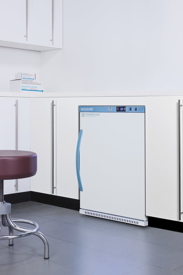 Vaccine Refrigerator, ADA Height- Solid Door