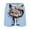 Blue#72, variant on Boys Summer Swim Trunks Cute Animal Print Drawstring Waist Beach Shorts Casual Cartoon Design Homewear Pants Yellow XXL