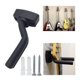 thumbnail image 2 of 5-Pack Black Guitar Hanger Hooks - Wall Mount Display for Most Guitars, 2 of 5