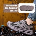 thumbnail image 5 of AUXDIQ Steel Toe Work Shoes for Women Construction Industrial Safety Sneakers, 5 of 6
