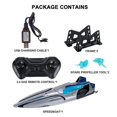 thumbnail image 5 of S1 2.4G High-Speed Remote Control Speedboat 30Km/H Waterproof Electric Remote Control Double Propoler, 5 of 5