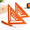 7" Heavy-Duty Square with Pencil, variant on 7" Heavy-Duty Rafter Square, 7-inch Aluminum Alloy Carpentry Measuring Tool