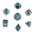 thumbnail image 4 of Dados de Metal Poliédricos de Aleación de Zinc de 10x7 Piezas para D&amp;D RPG Game Toys B, 4 of 7