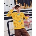thumbnail image 4 of Arshiner Toddler Boy Crewneck Graphic Sweatshirt Long Sleeve Teddy Bear Sweat Shirt Cute Pullover Top for Kid, 4 of 6