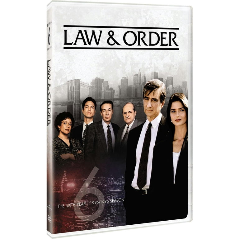 LAW&ORDER/ロー・アンド・オーダー ニューシリーズ6 DVD-BOX〈… Law & Order: The Sixth Year - Walmart.com