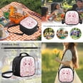 thumbnail image 6 of Bulopur Preschool Kids 17 Inch School Backpack 4 in 1 Pink Cherry Blossom Axolotl Print Bookbag with Lunch Box, Water Bottle Holder and Pencil Case, 6 of 8