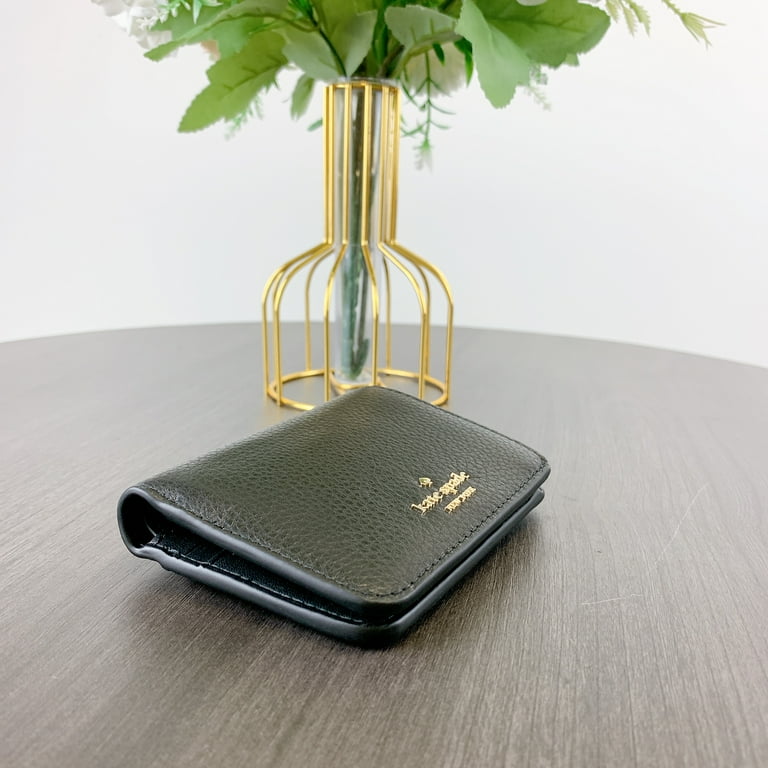 kate spade KH788 Lena Small Bifold Wallet IN Black - Walmart.com