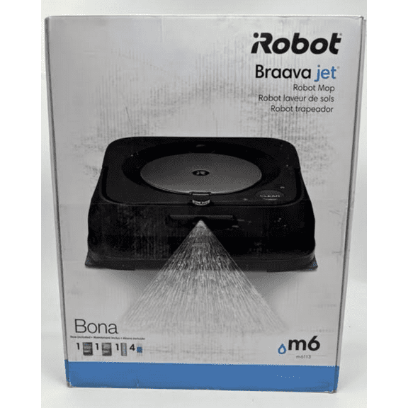 Open Box iRobot Braava Jet m6 6113 Ultimate Robot Mop M611320
