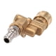thumbnail image 5 of Acoplador pivotante de conexión rápida Compatible con boquilla rociadora de lavadora a presión, limpieza de áreas de difícil acceso, 4, 5 of 5