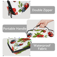 thumbnail image 4 of Herdesigns Cute Ladybugs Red Flower Carrying Case for Nintendo Switch OLED Model 2021 & Switch 2017 with 20 Game Card Slots, Portable Travel Carry Case for Accessories and Console, 4 of 8