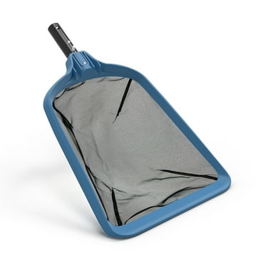 KEMANO Professional Low-drag Fast Cleaning Pool Leaf Skimmer Net, for Pools, Spa, Hot Tub, with 5.3” Depth Fine Nylon Mesh Net Bag, Debris Pickup, Works with Universal Pool Pole