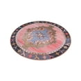 thumbnail image 5 of Unique Loom Timeless Collection Area Rug - Thomas (5' Round Pink/Blue), 5 of 8