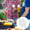thumbnail image 7 of 3Pcs 20 oz Inverted Plastic Squeeze Bottles, Refillable Tip Large Valve Dispenser Condiment Squeeze Bottle for Sauces Ketchup Sour Cream Self Sealing Syrup Dispenser for Restaurants(White), 7 of 7