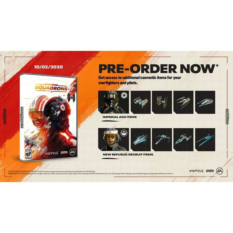 Star Wars Squadrons Xbox One Brand New