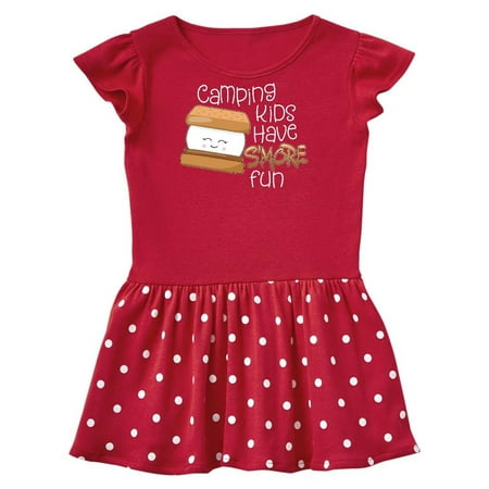 

Inktastic Camping Kids Have More Fun Gift Toddler Girl Dress