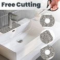 thumbnail image 3 of Pofeuu Heart Leopard Print Splash Guard for Sink Faucet Sink Gadgets-Splash Guard Behind Faucet Drip Catcher for Kitchen, Bathroom,Sink Mat, 3 of 7