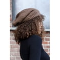 thumbnail image 5 of Slouch Waffle Knit Beanie, 5 of 7