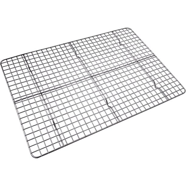 Checkered Chef Cooling Rack 26*23cm Oven Safe Stainless Steel Baking