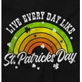 thumbnail image 2 of Live Every Day Like St Patricks Day Tank Top Tee Shirt Women Brisco Brands S, 2 of 5