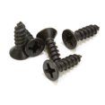 thumbnail image 5 of Bolt Dropper Black Oxide Coated Stainless Screw - Flat Head Phillips Wood Screws - Small Screw Hardware Suitable for Cabinet - Corrosion-Resistant Fasteners (25 Pack of 6 X 1/2), 5 of 6