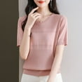 thumbnail image 2 of 2025 New Women's Loose Fit Knit Top - Breathable Summer Crochet Casual, 2 of 6