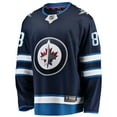 thumbnail image 2 of Men's Fanatics Nate Schmidt Navy Winnipeg Jets Home Premier Breakaway Player Jersey, 2 of 3